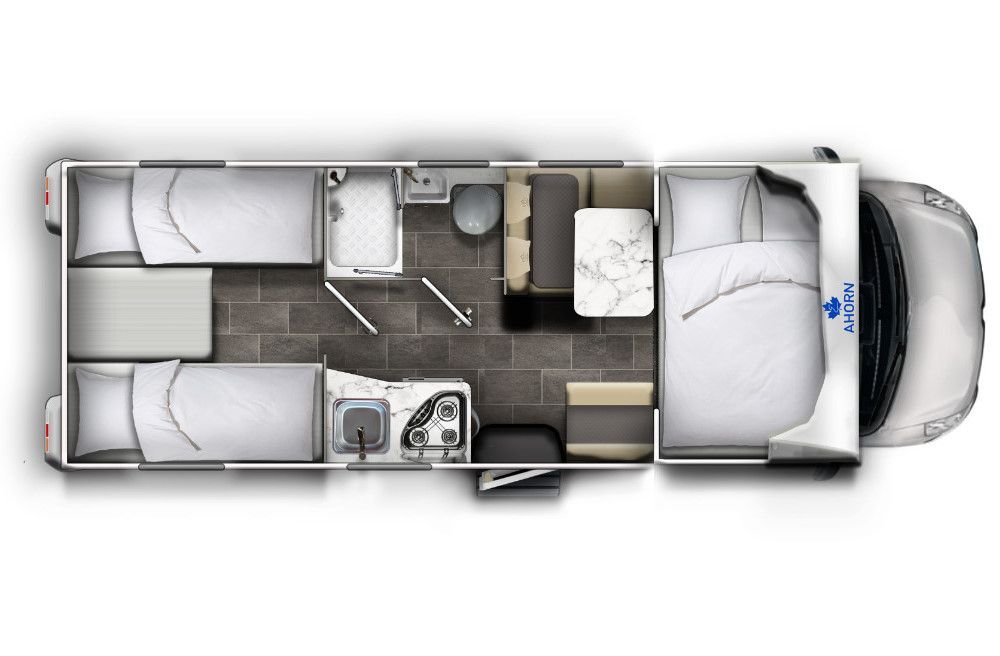 Ahorn - ACA 690, 2 bis 5 Sitzer